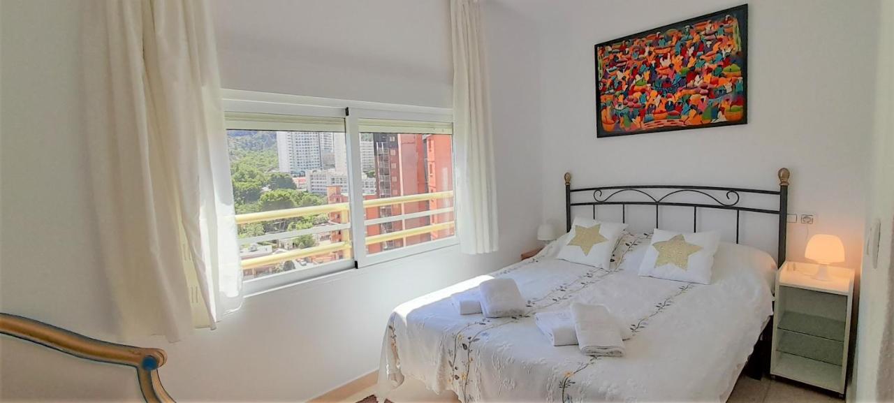 شقة بينايدورم  في Agustina Seaview In Rincon De Loix -Free Parking, Wi-Fi, Pool, New Air Conditioning, Sea View المظهر الخارجي الصورة