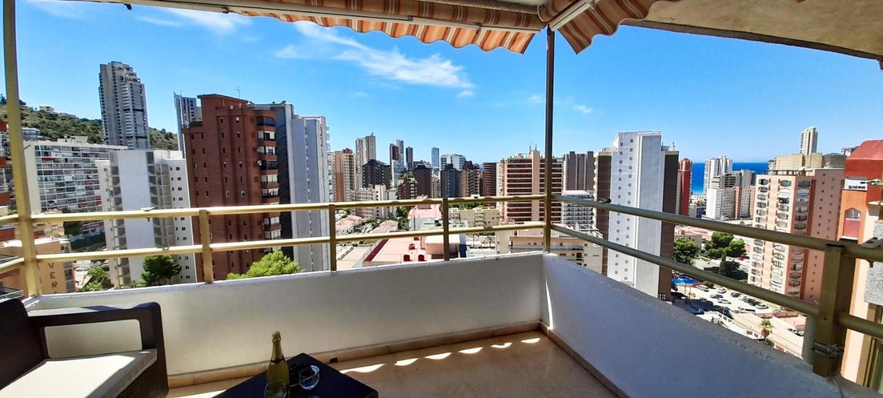 شقة بينايدورم  في Agustina Seaview In Rincon De Loix -Free Parking, Wi-Fi, Pool, New Air Conditioning, Sea View المظهر الخارجي الصورة